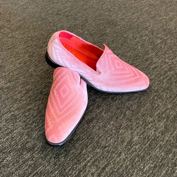 UrbanFashionsInc.com | Shoes | Mens Pink Slip On Smoker  display picture 1